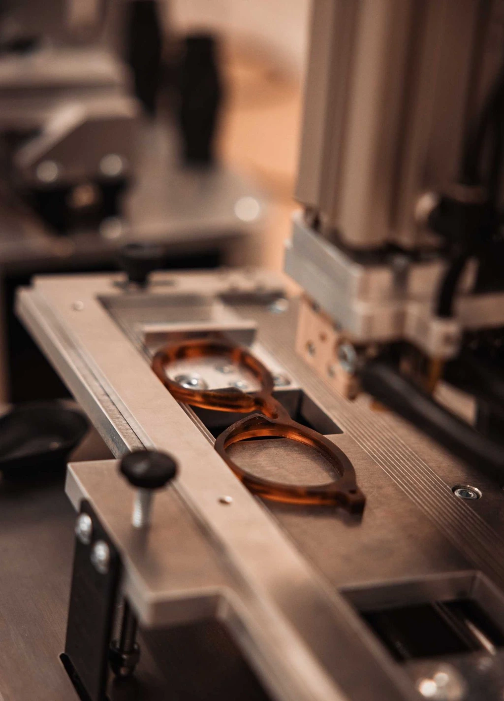 Eyewear frames crafted by hand in the Bloom Brussels atelier